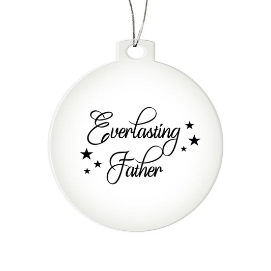 Names of Jesus Christ Christmas Ornaments