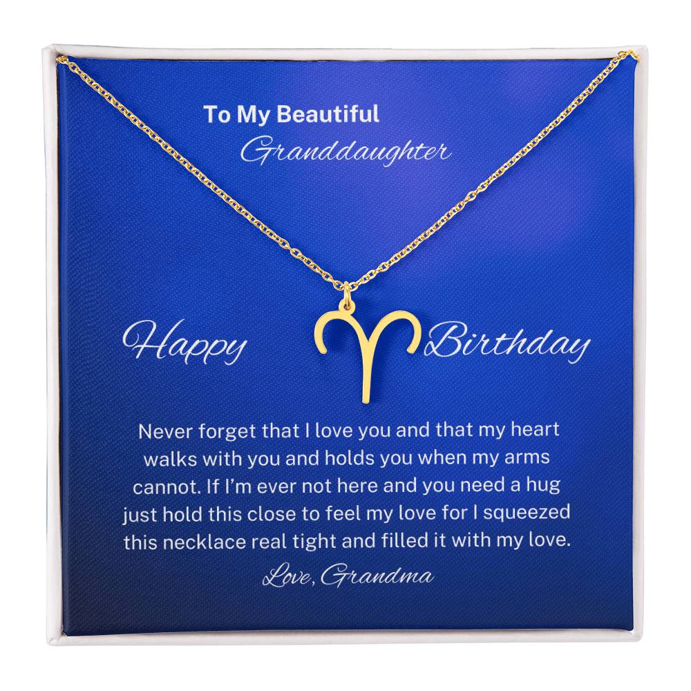 Granddaughter Birthday Gifts| I Filled This Necklace With My Love