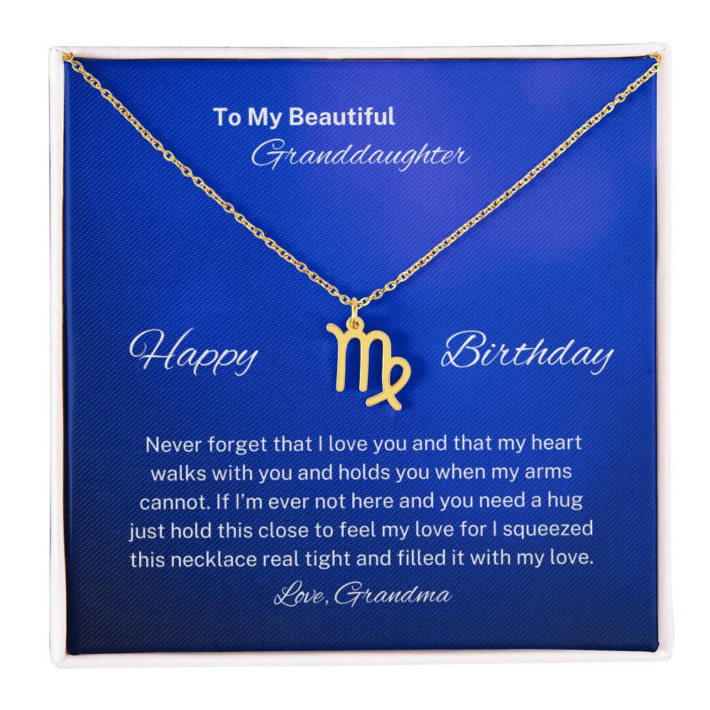 Granddaughter Birthday Gifts| I Filled This Necklace With My Love