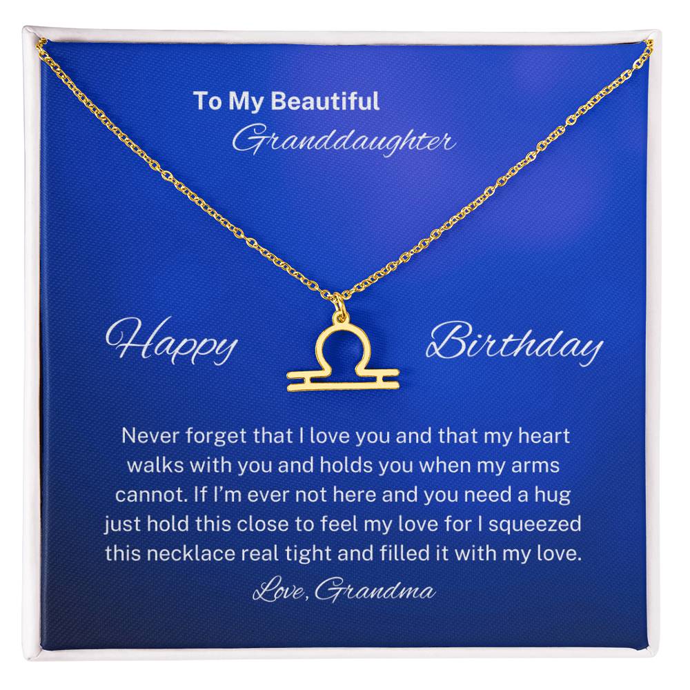 Granddaughter Birthday Gifts| I Filled This Necklace With My Love