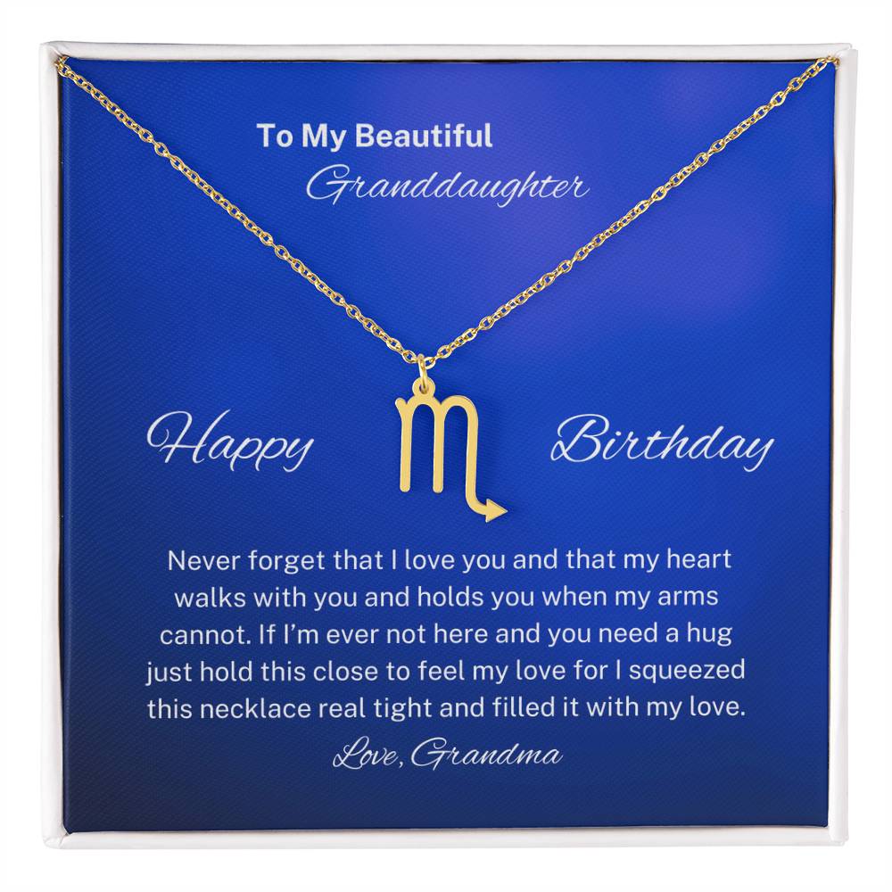 Granddaughter Birthday Gifts| I Filled This Necklace With My Love